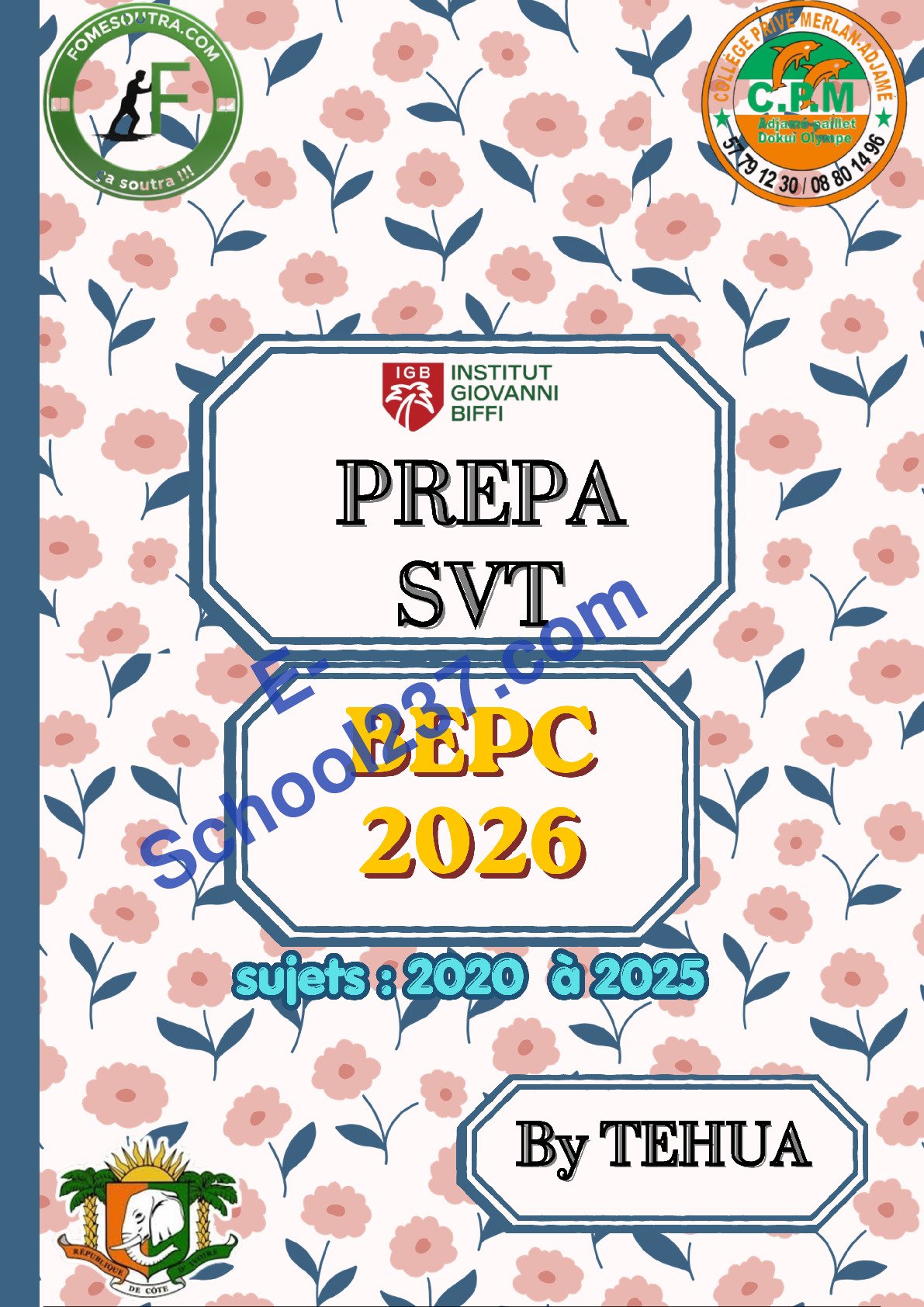 SVT PREPA BEPC 2026